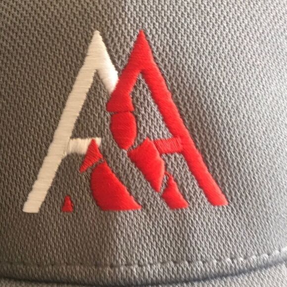 Gray Stretchy  Baseball Cap - Picture 2 of 6